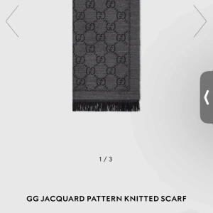 Halsduk, Gucci - Halsduk från Gucci säljes, aldrig använd då den inte passar min stil. Självklart 100% autentisk. 