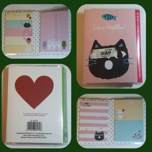 Sticky Notes - Söt bok - Söt Sticky notes bok, mått ihopfälld: 8.5×6.5cm och utfälld är längden: 26cm. ✨️Titta igenom alla mina upplagda och köp fler saker i bundle för att spara på frakten och få allt du köpt i ett och samma paket✨️