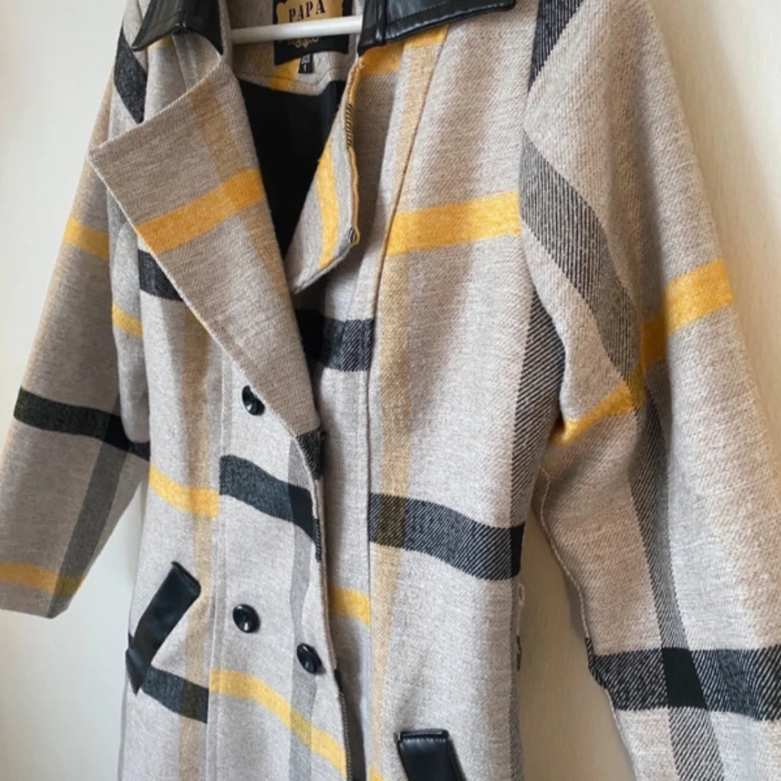 Rutig kappa från Papa - 90