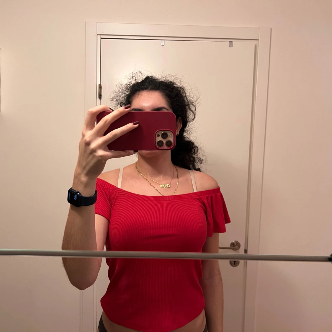 Röd blus från Mango - 93