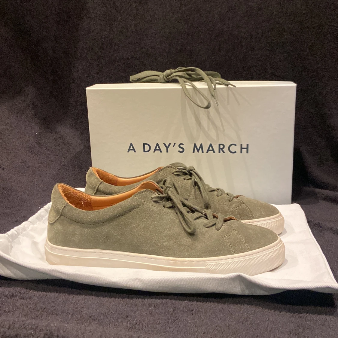 A Day’s march suede sneakers | skor