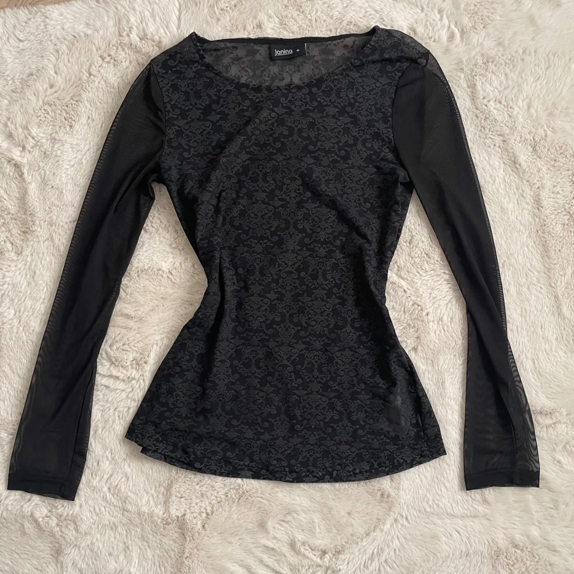 Långärmad mesh topp!