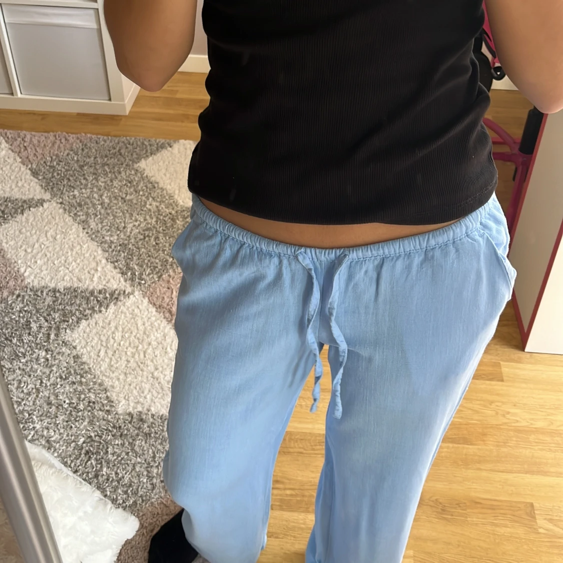 Lågmidjade linnebyxor🎀