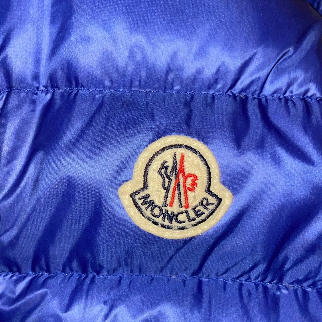 Blå dunväst från Moncler - 90