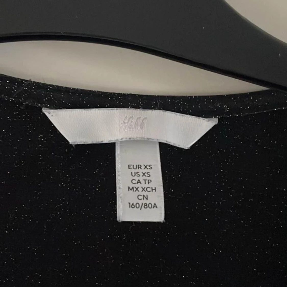 Svart glittrig jumpsuit  - 93