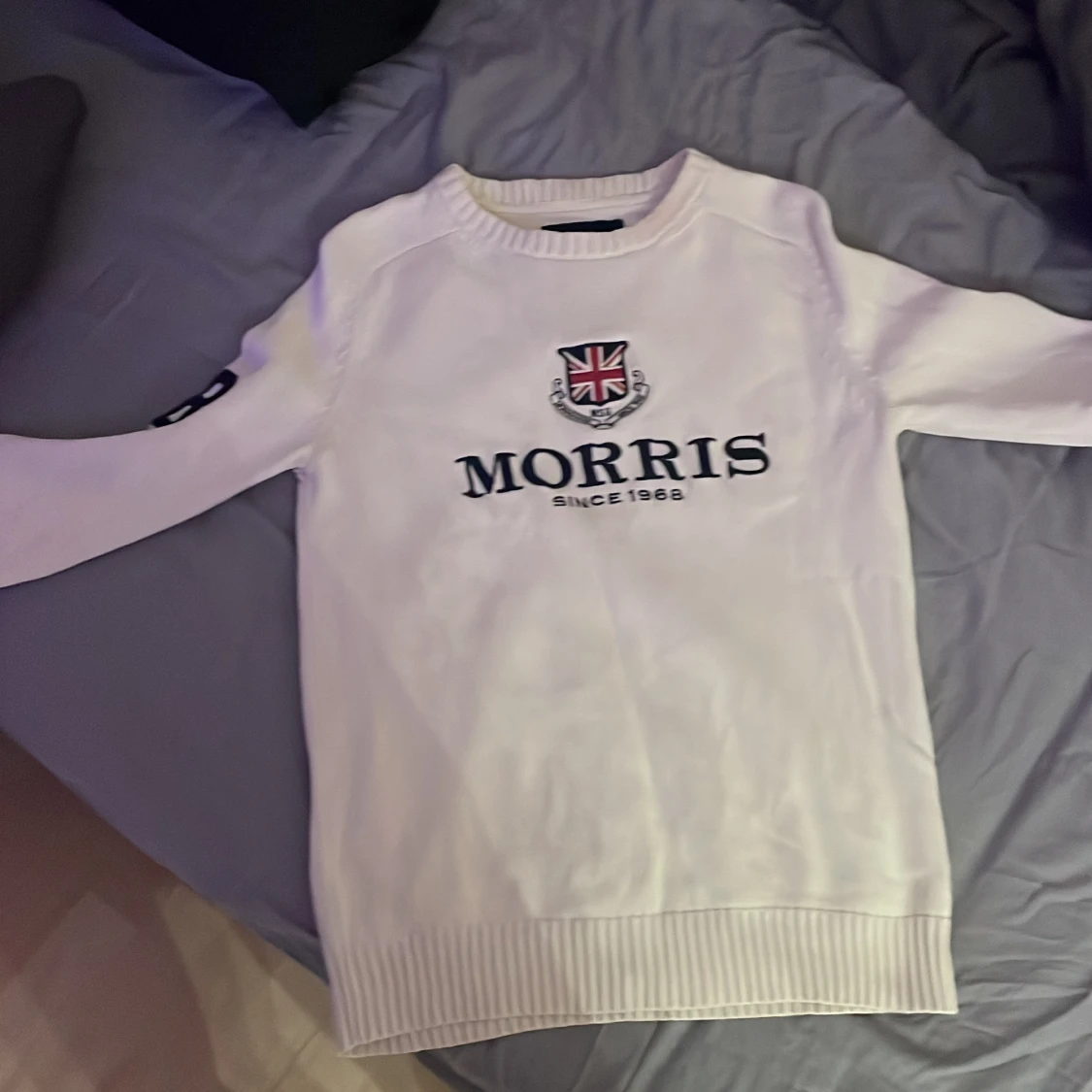 Vit tröja från Morris