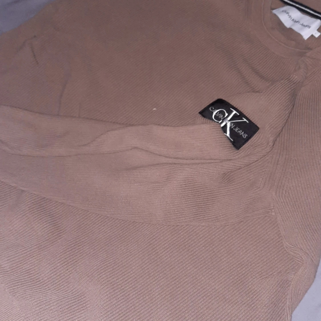 Beige tröja från Calvin Klein Jeans - 92