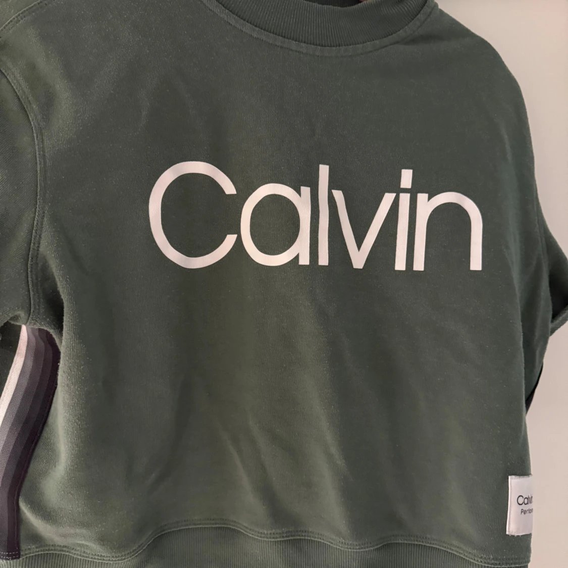 Grön kortärmad tröja från Calvin Klein