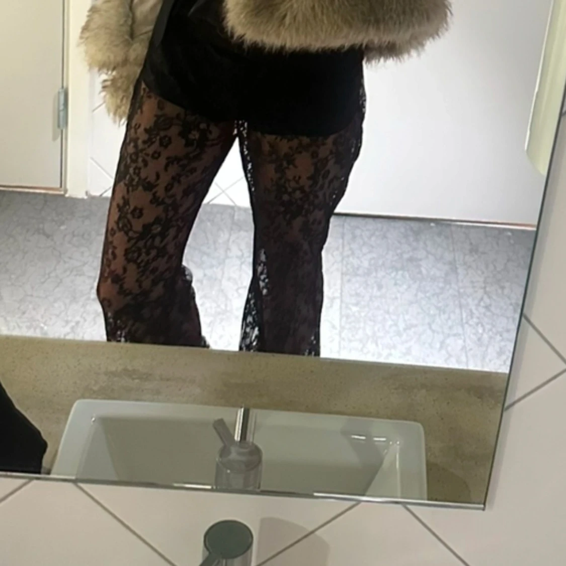 Svarta spetsbyxor från NA-KD - 91