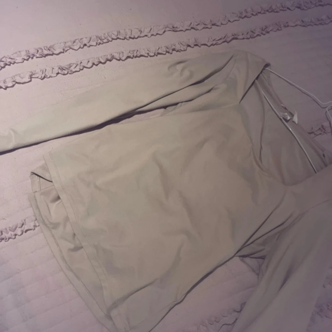 Beige långärmad topp