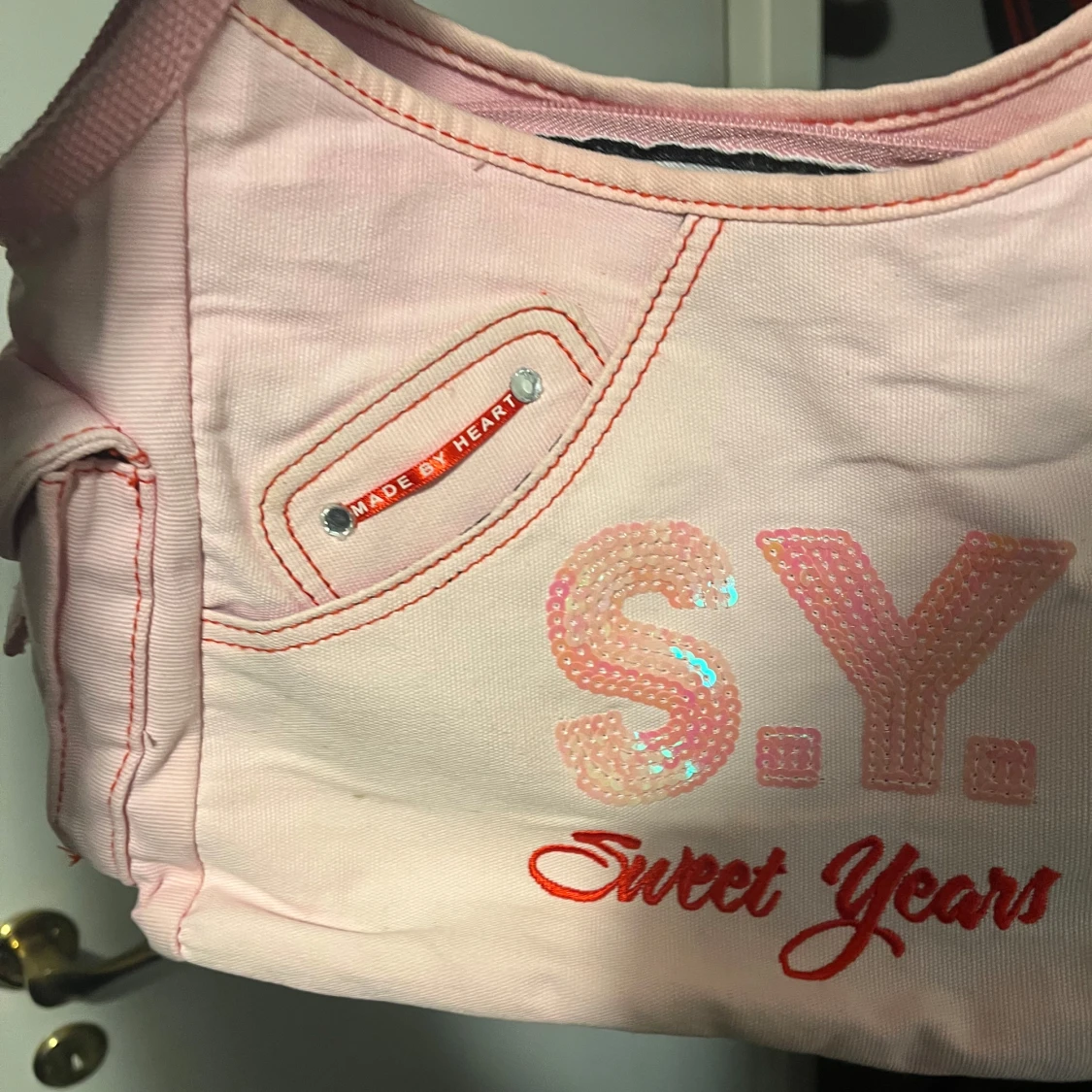 Rosa handväska - 91