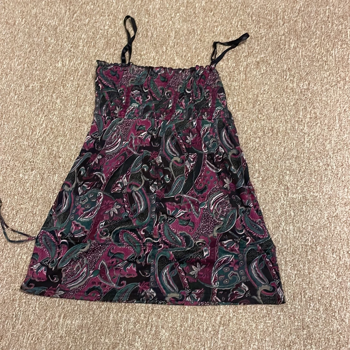 Mönstrad klänning/tröja från Lindex - 1