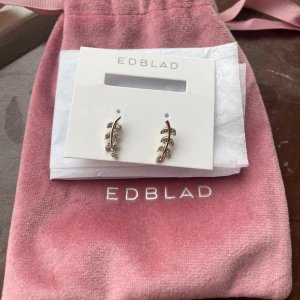 Örhängen från Edblad - Snygga örhängen från Edblad i en elegant design med små glittrande stenar. Perfekta för att ge en touch av glamour till din outfit. Kommer i en fin rosa påse med Edblad-logga. 1,5cm på ländden och en halv cm på bredden.