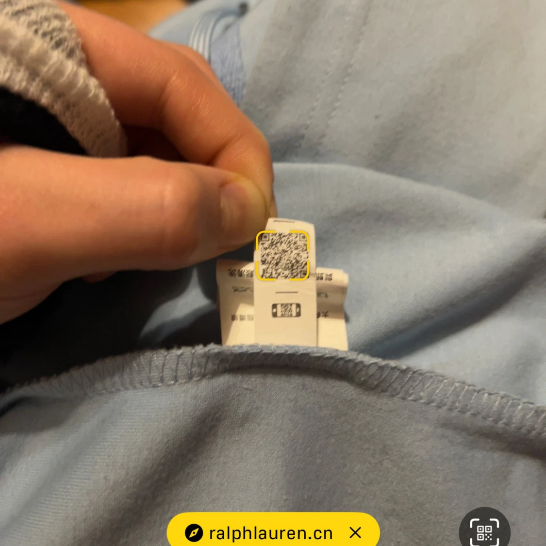 Ljusblå hoodie från Polo Ralph Lauren - 3