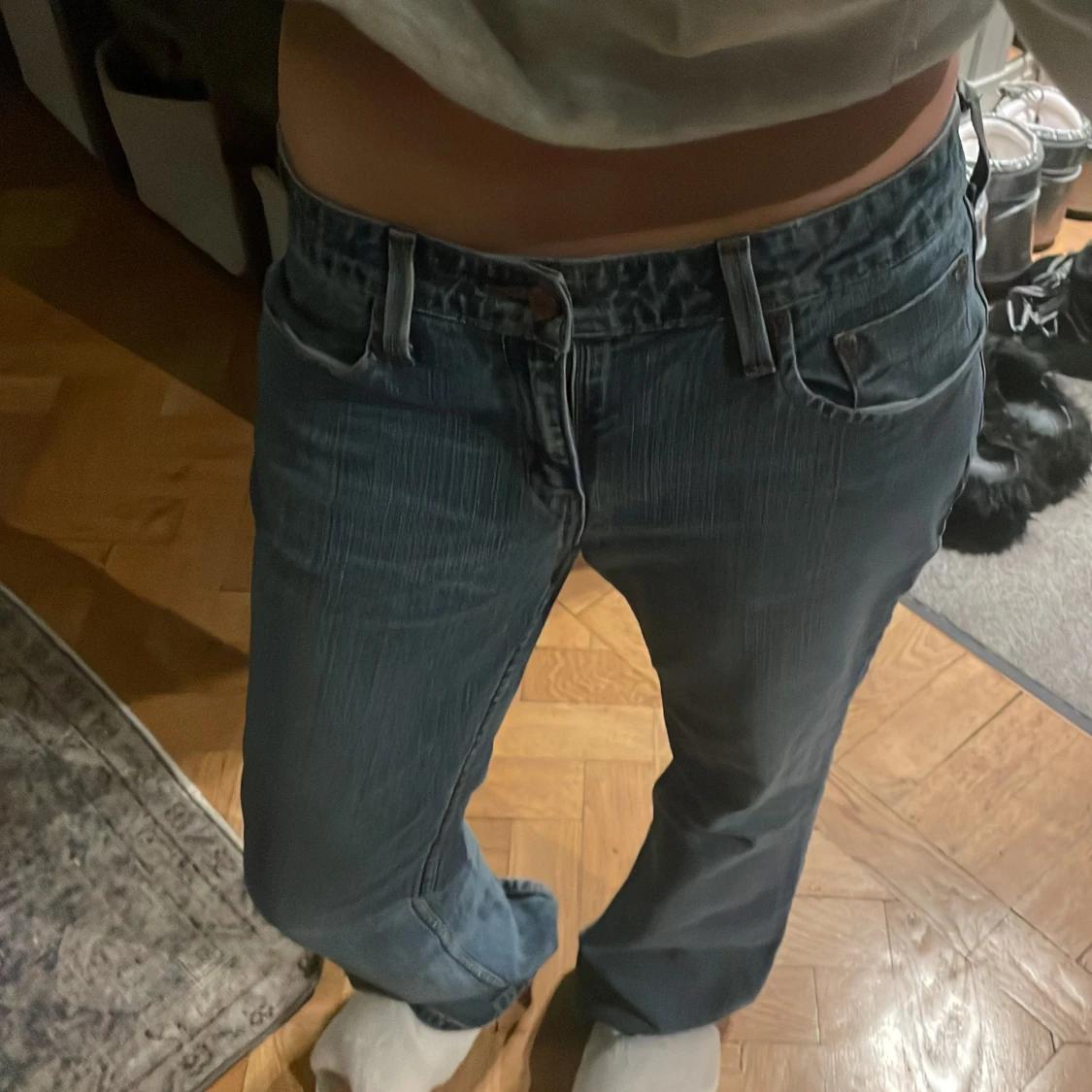 Blå jeans från Levis - 1
