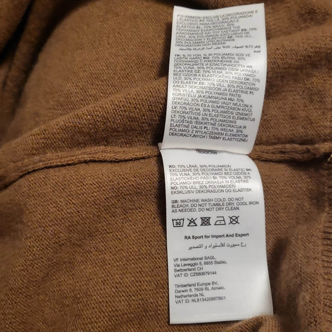 Brun ulltröja från Timberland - 4