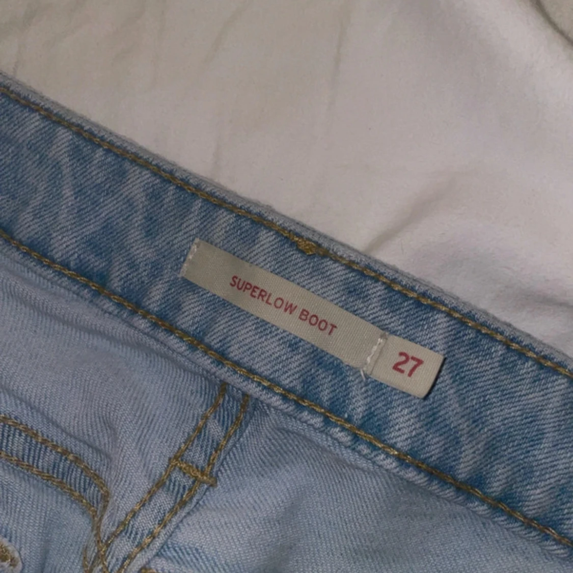 Ljusblå Levis jeans - 2