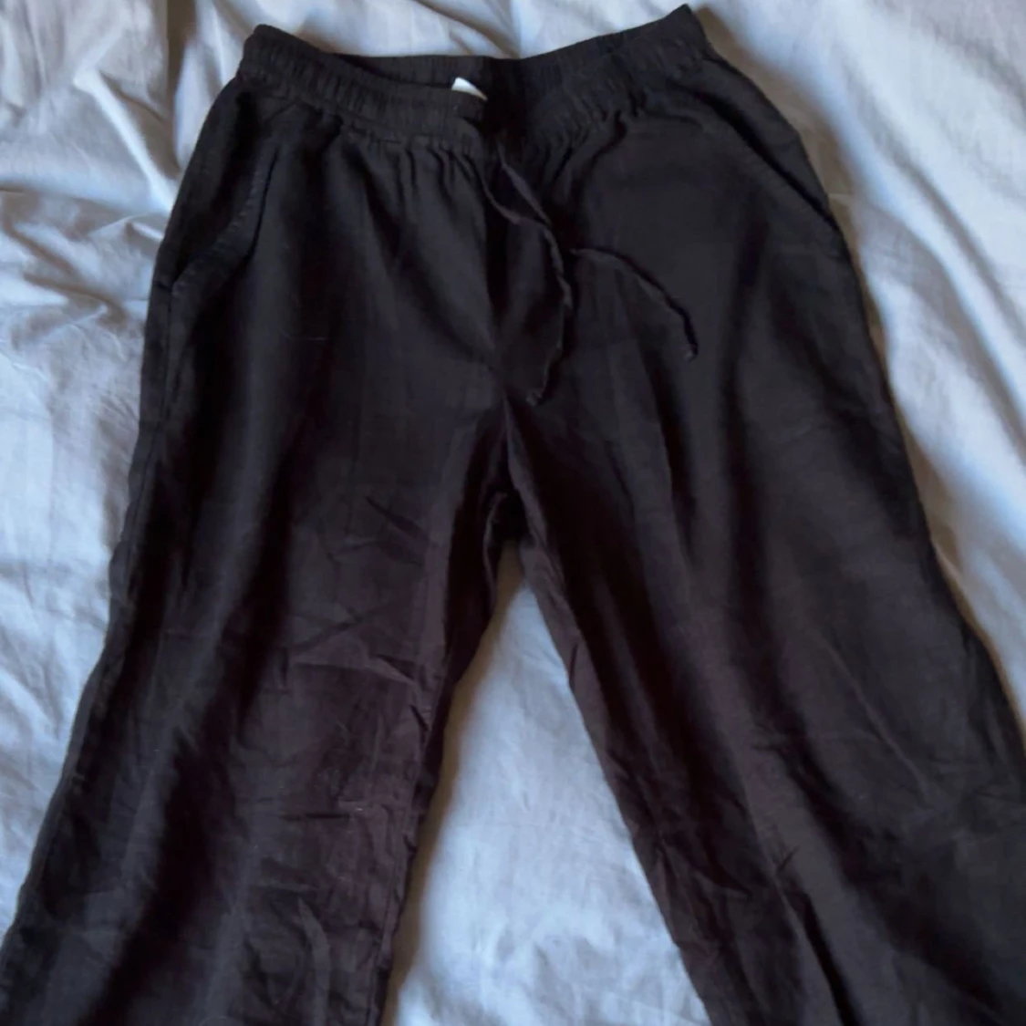 Svarta linnebyxor från Madlady - 1