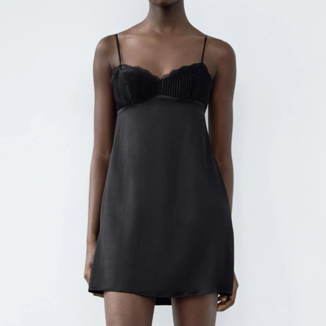 Svart zara klänning - 3