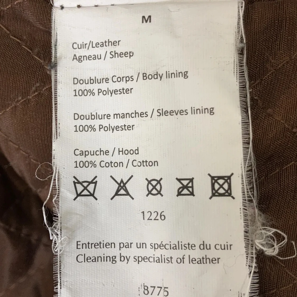 Läderjacka från Serge Pariente - 3