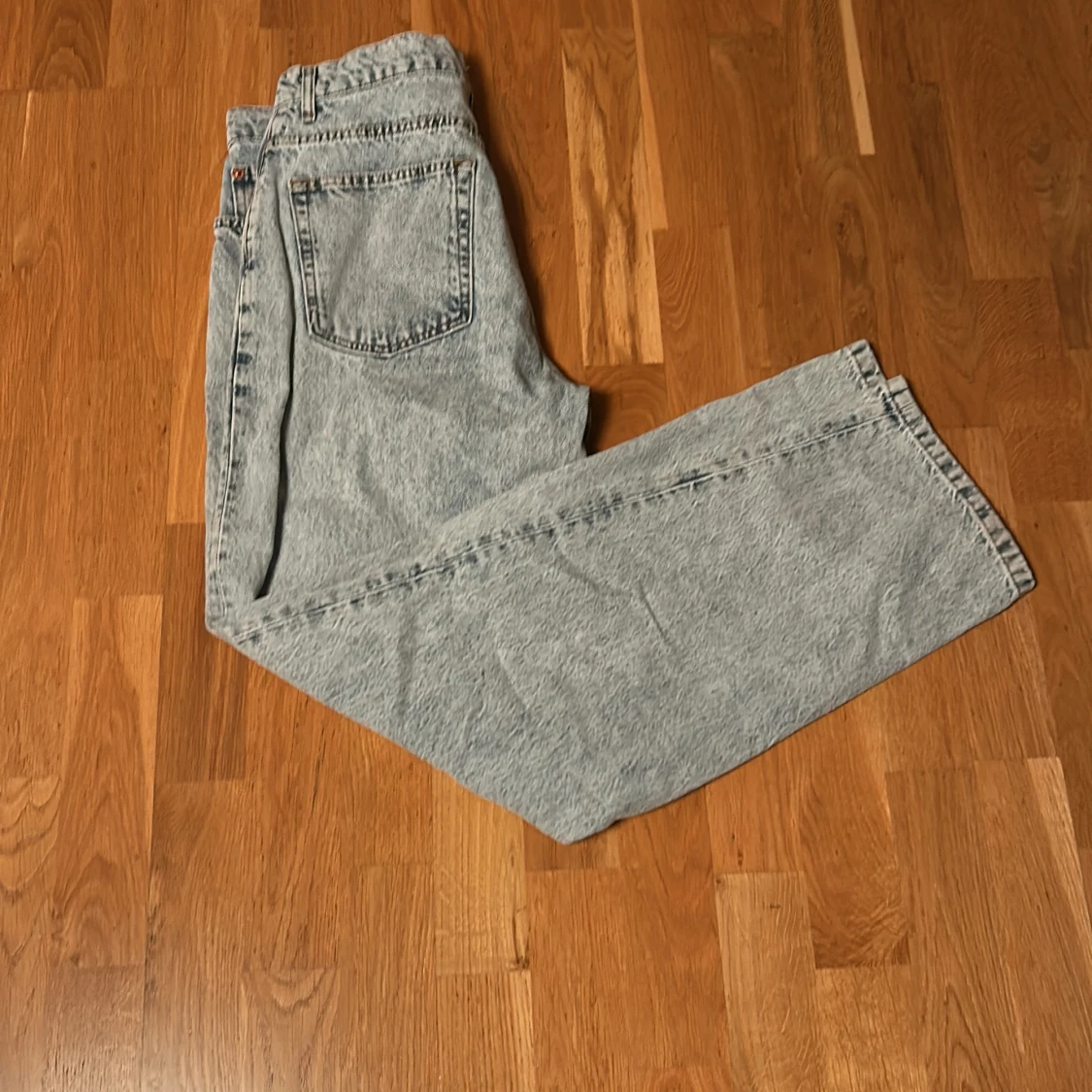 Vintage blå jeans från Woodbird - 1