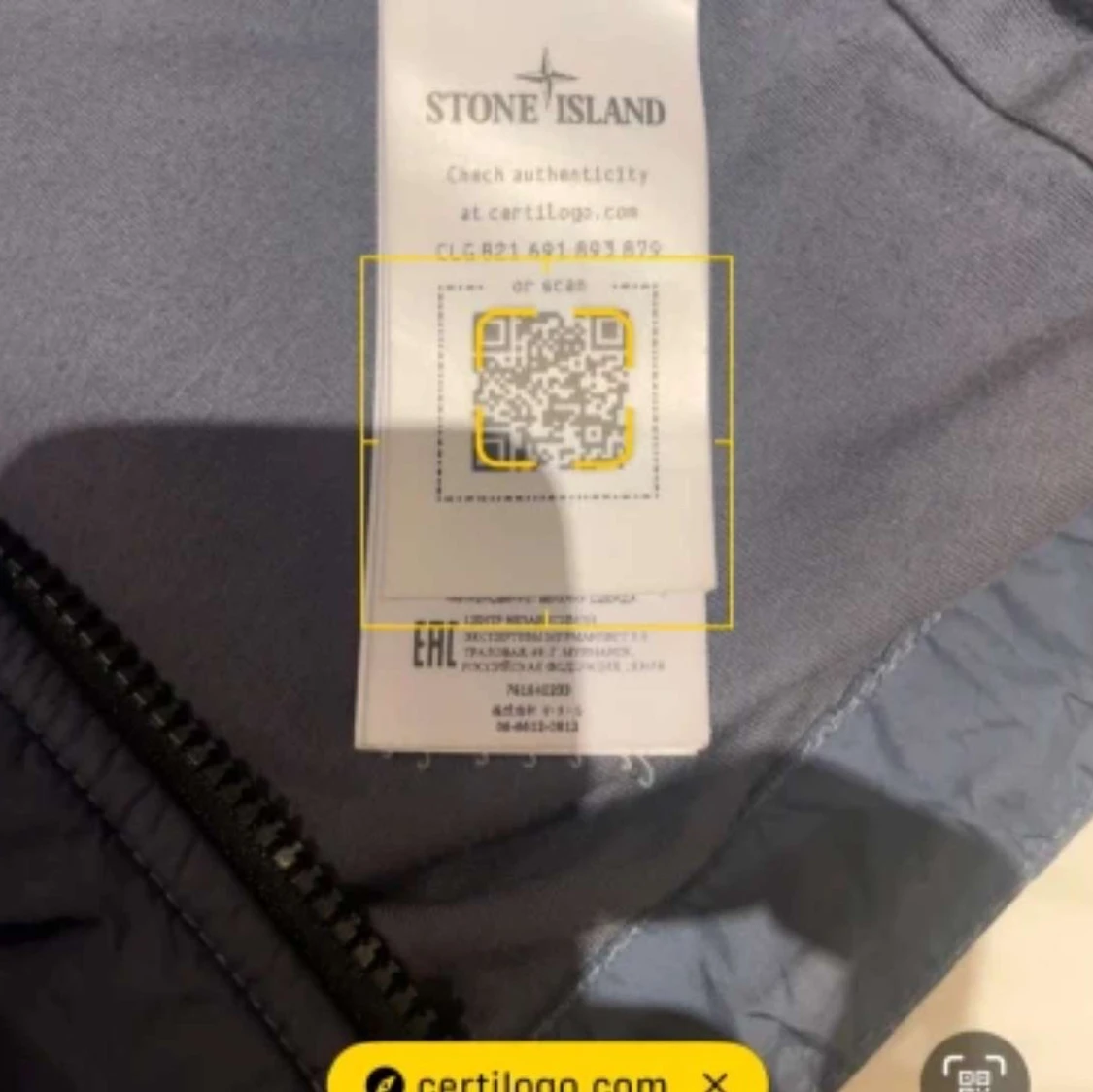 Blå jacka från Stone Island - 2