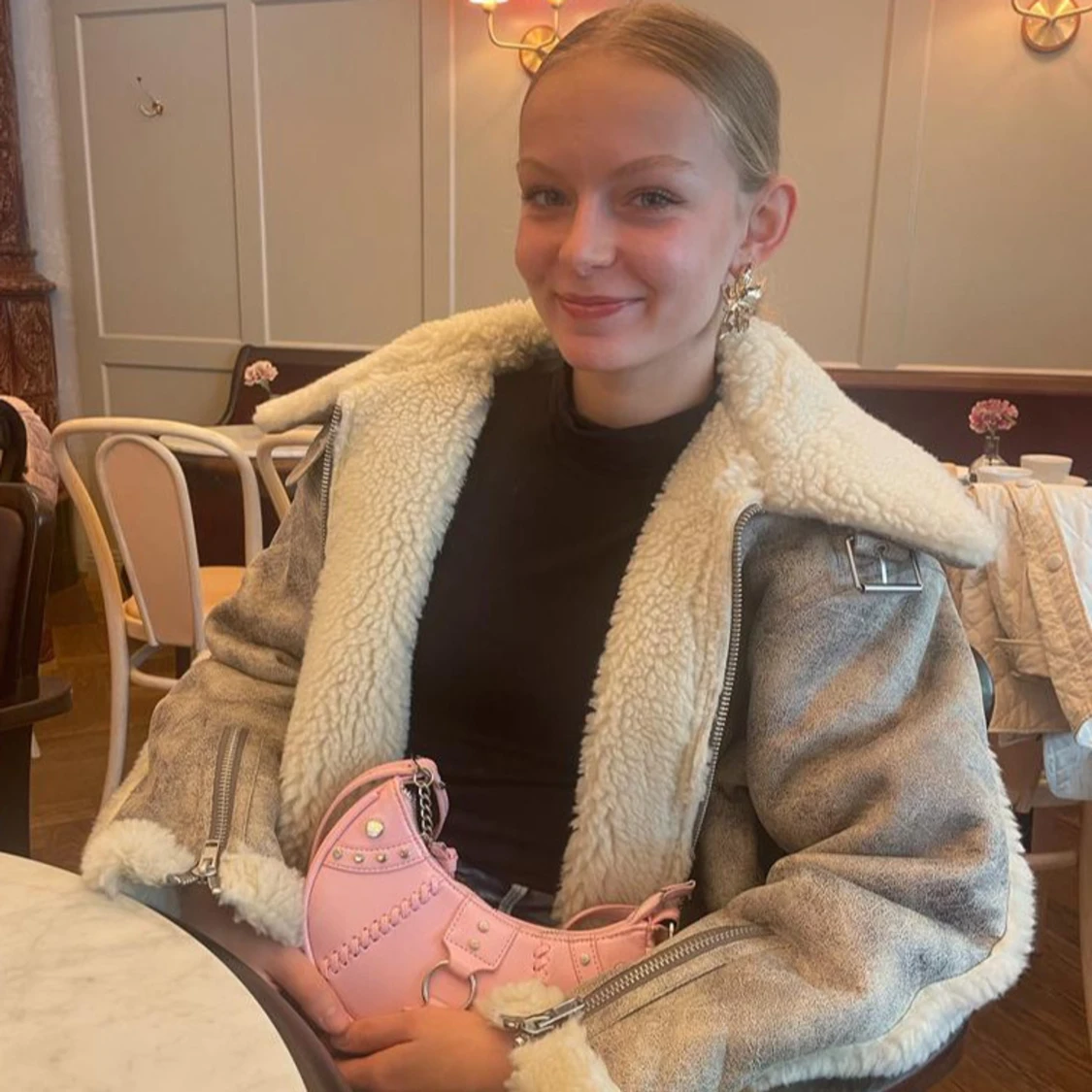 Skönt och stiligt grå jacka - 93