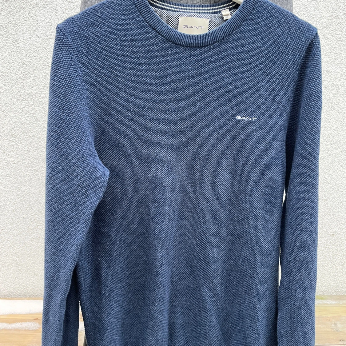 stickad tröja GANT