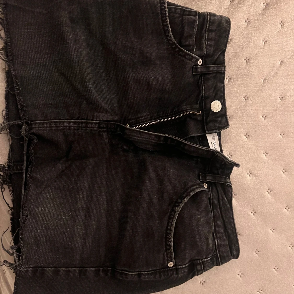 Svart jeanskjol från Pull&Bear