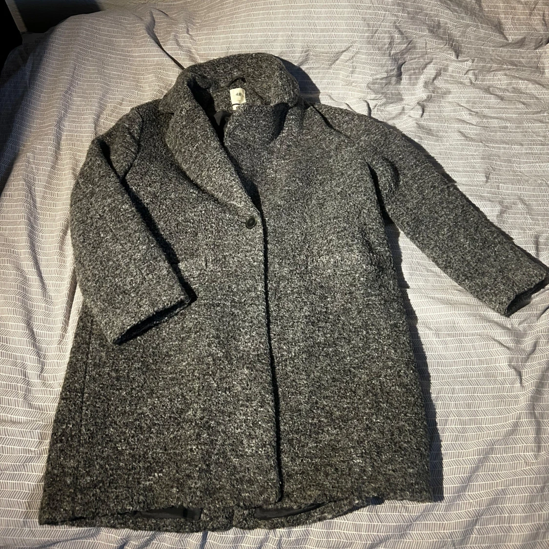 Grå kappa från H&M