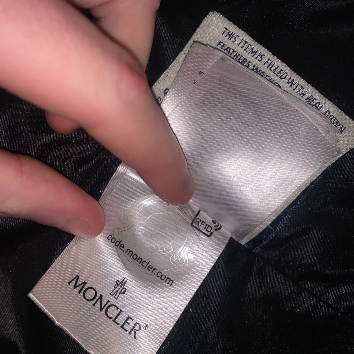 Grön dunjacka från Moncler - 91