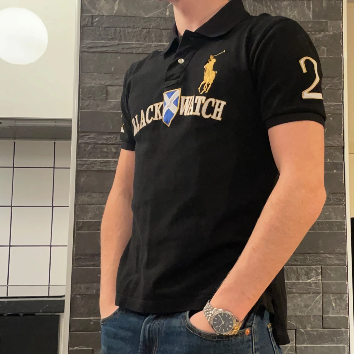 Ralph Lauren piké blackwatch - 91