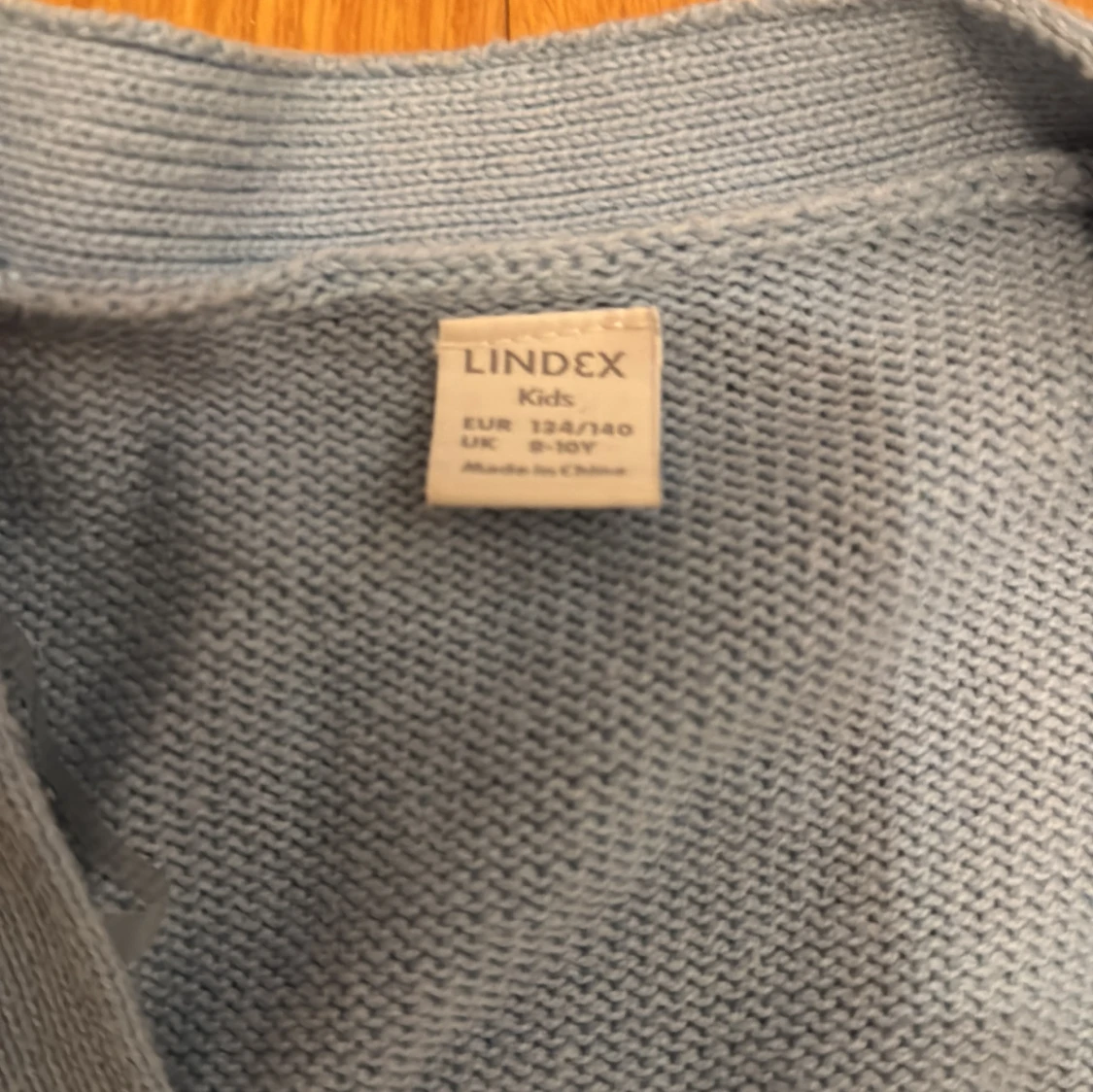 Ljusblå kofta från Lindex - 91