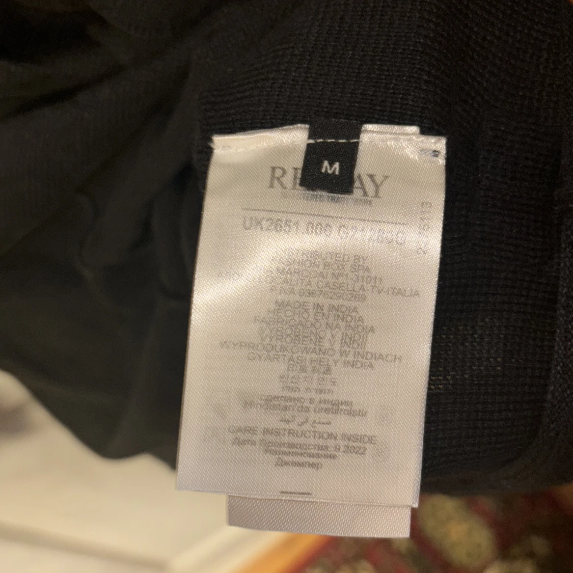 Svart långärmad tröja från Replay - 92