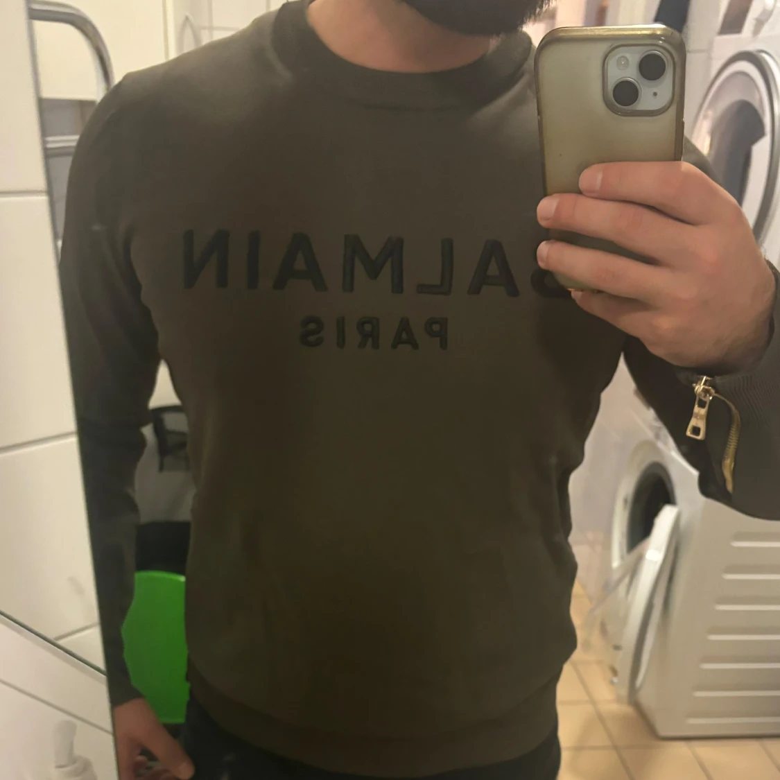 Olivgrön tröja från Balmain - 90