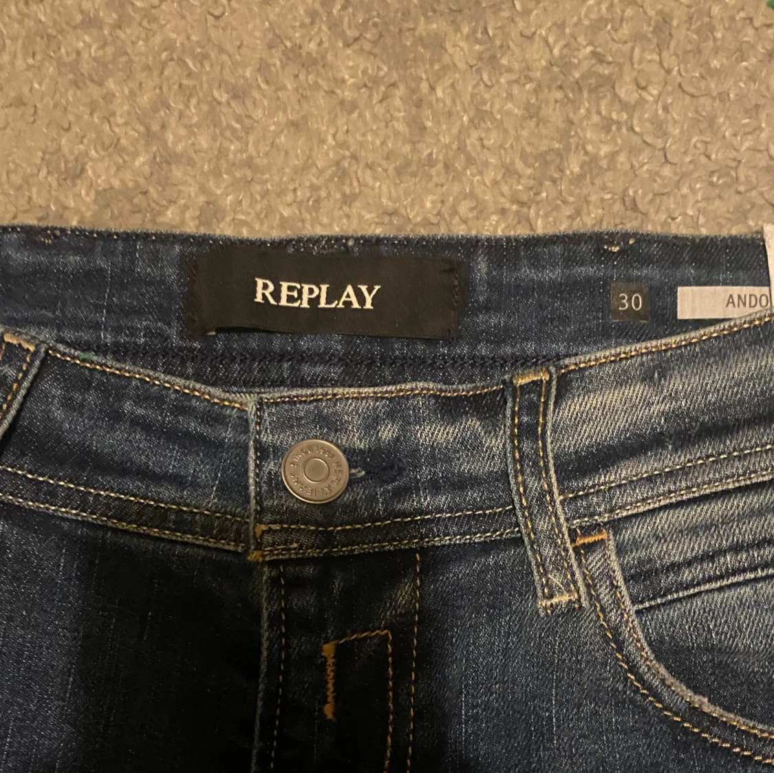Slim fit replay jeans. - 1
