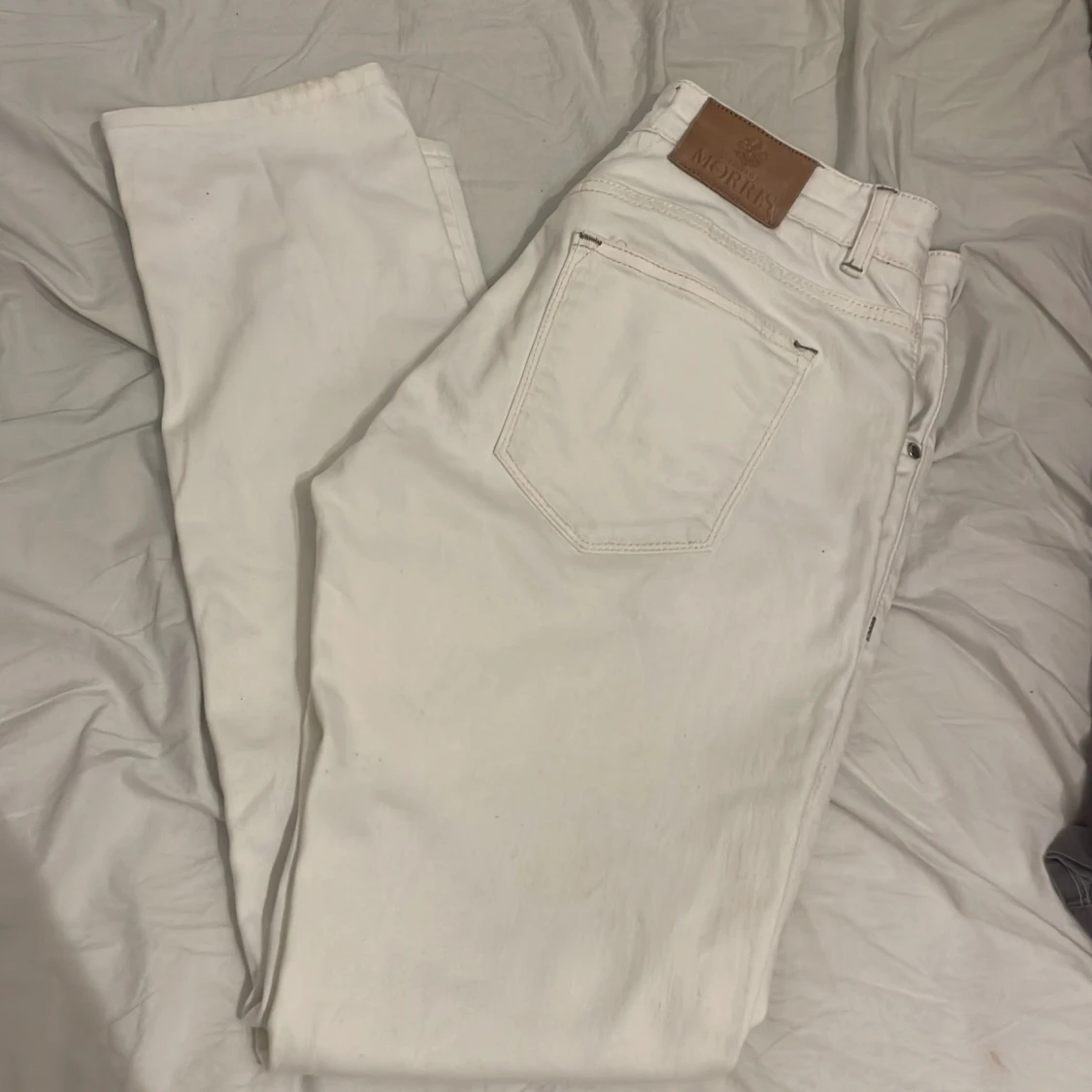 Vita jeans från Morris