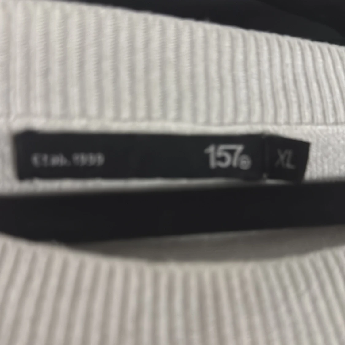 Vit långärmad tröja från 157 - 2