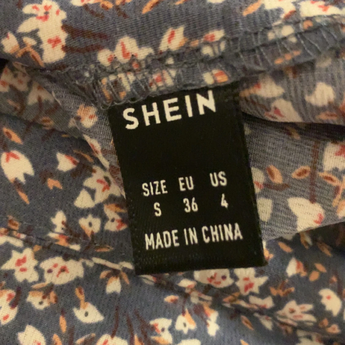 Blommig kjol från Shein - 2