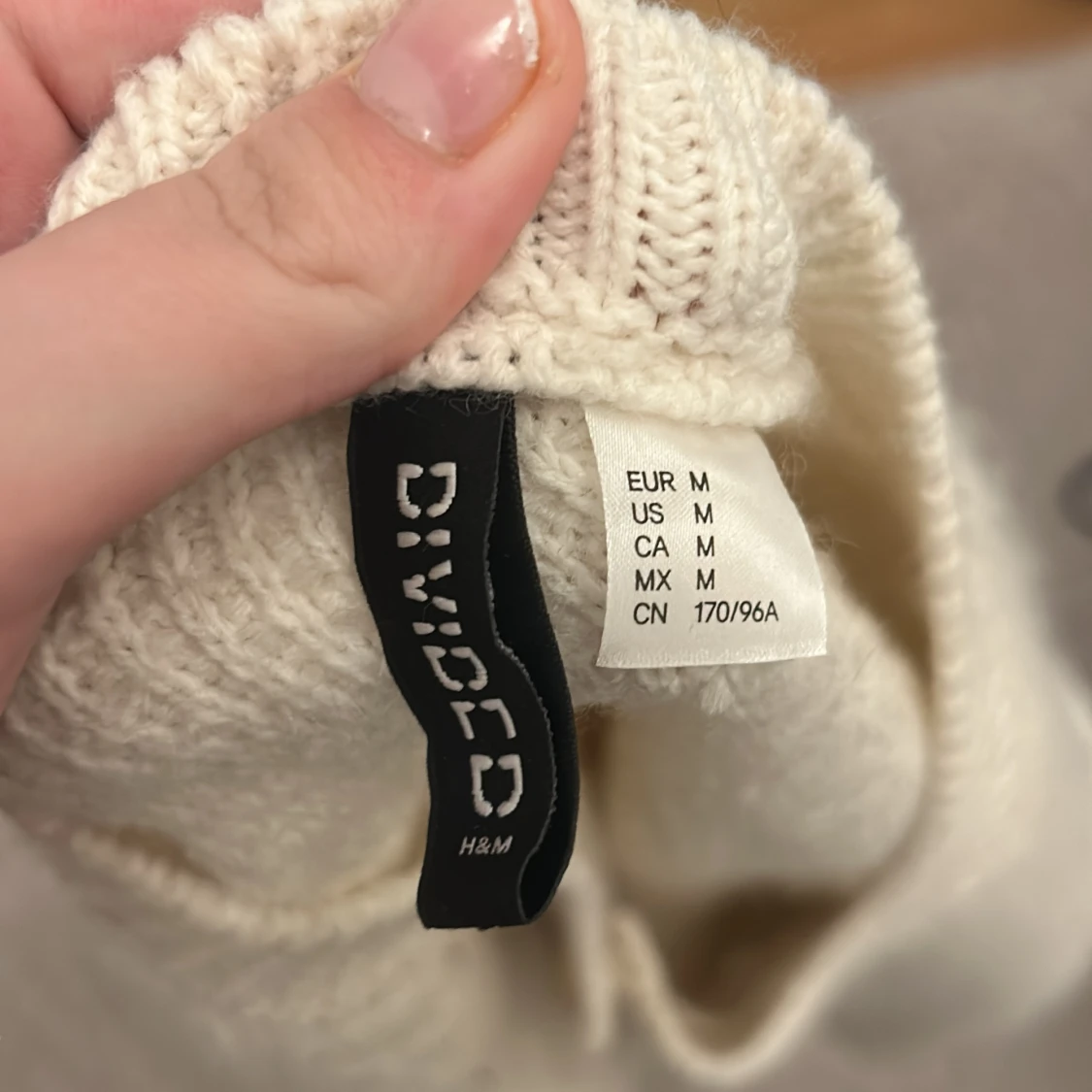 Vit kofta från H&M Divided - 1