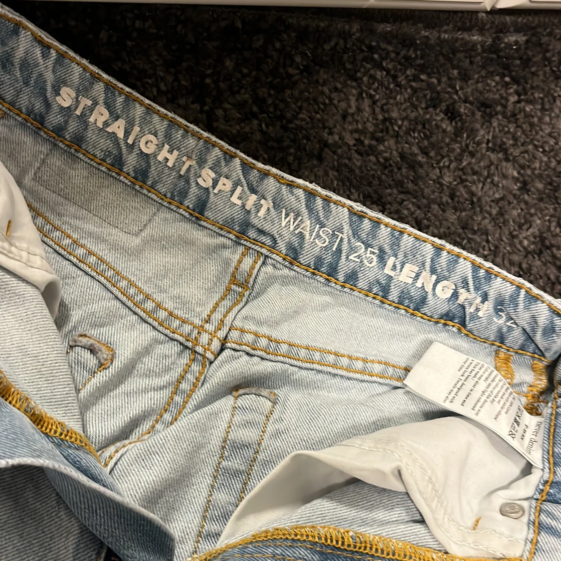 Ljusblå jeans från Evisu - 91