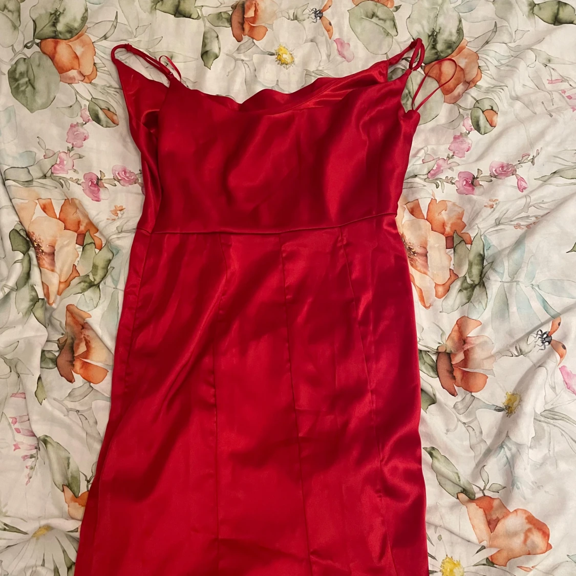 Röd klänning Fashion Nova - 91