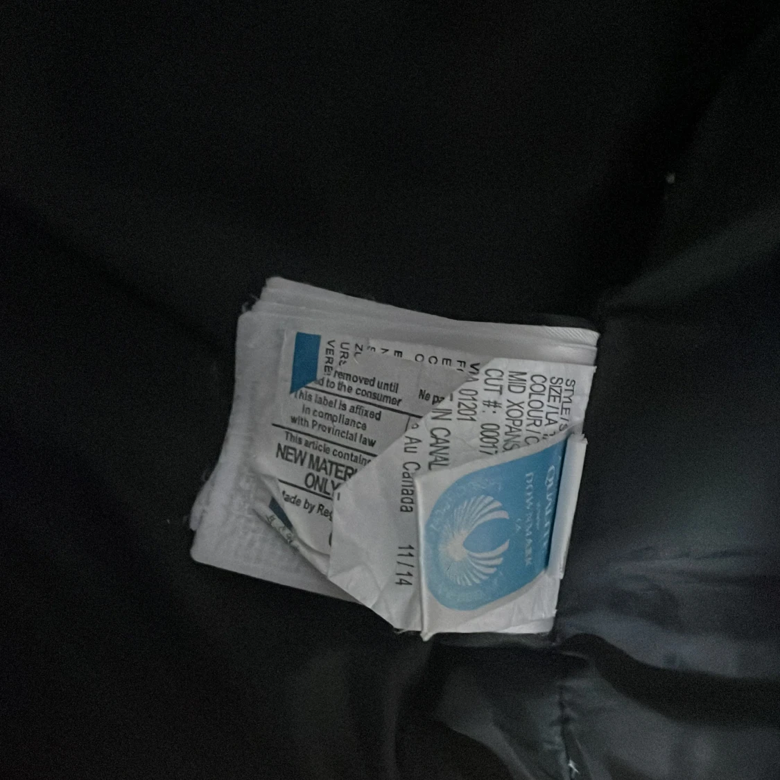 Vit dunväst från canada goose äkta Väst - 92