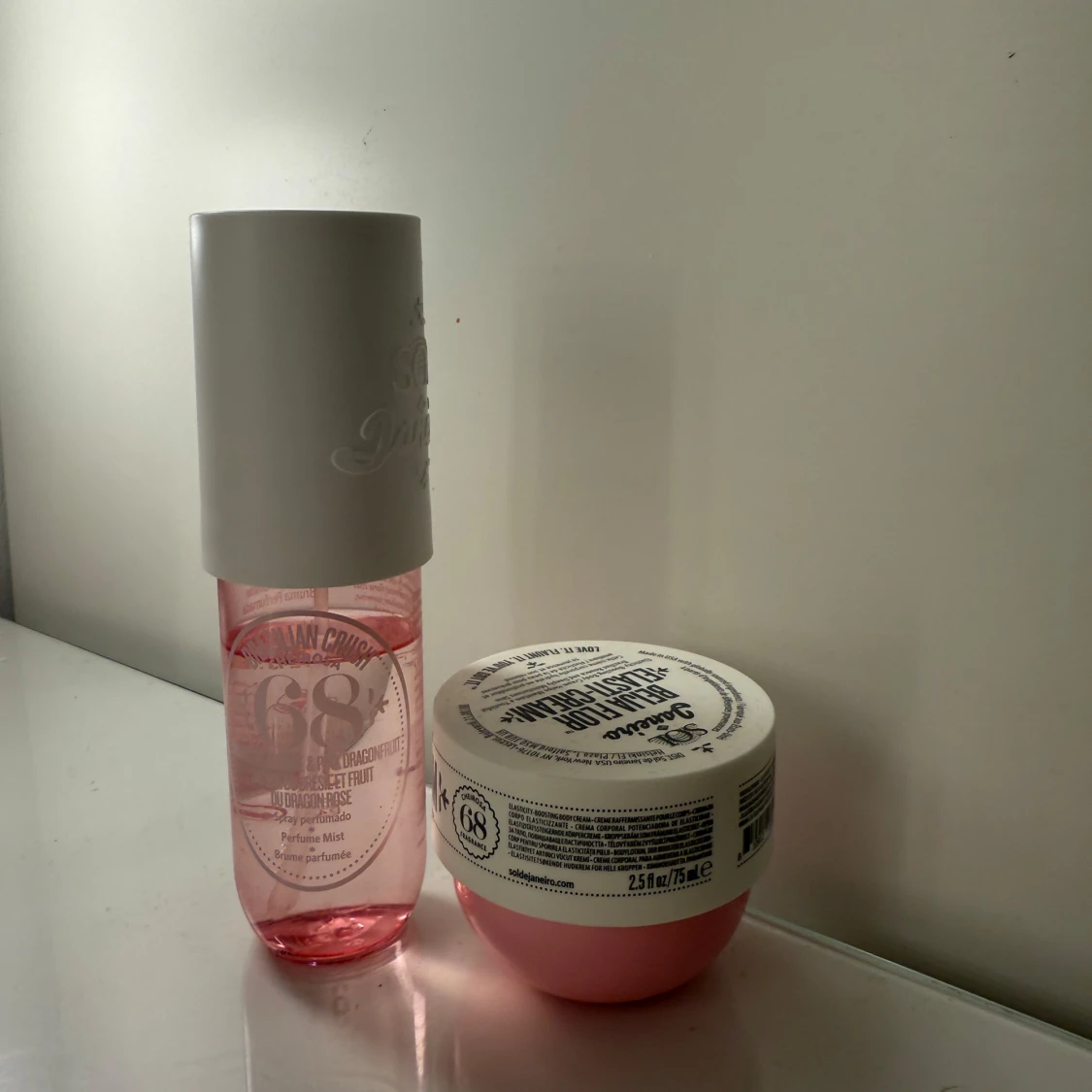 Rosa face mist och kräm från Sol de Janeiro