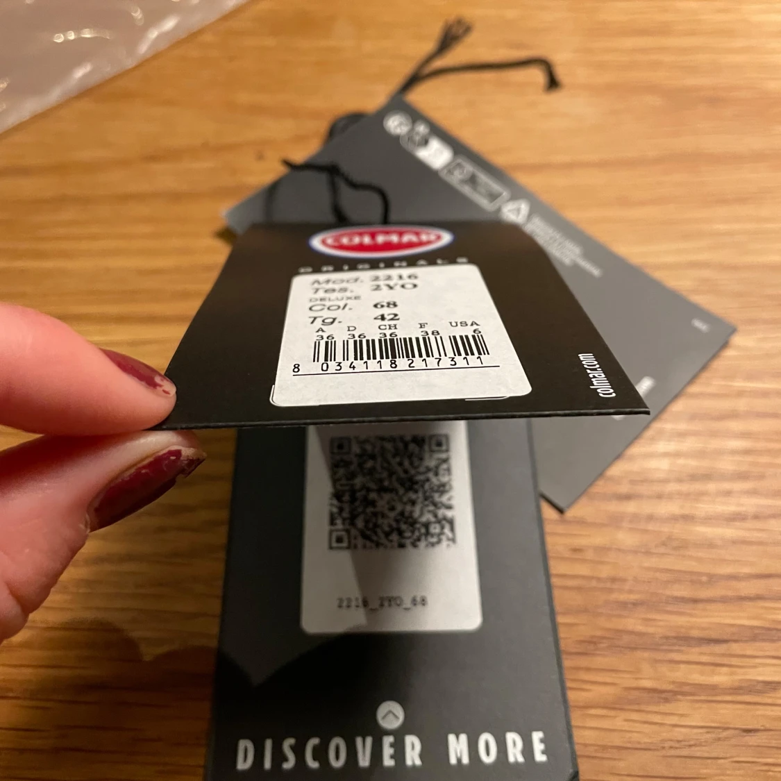 Mörkblå colmar jacka - 93