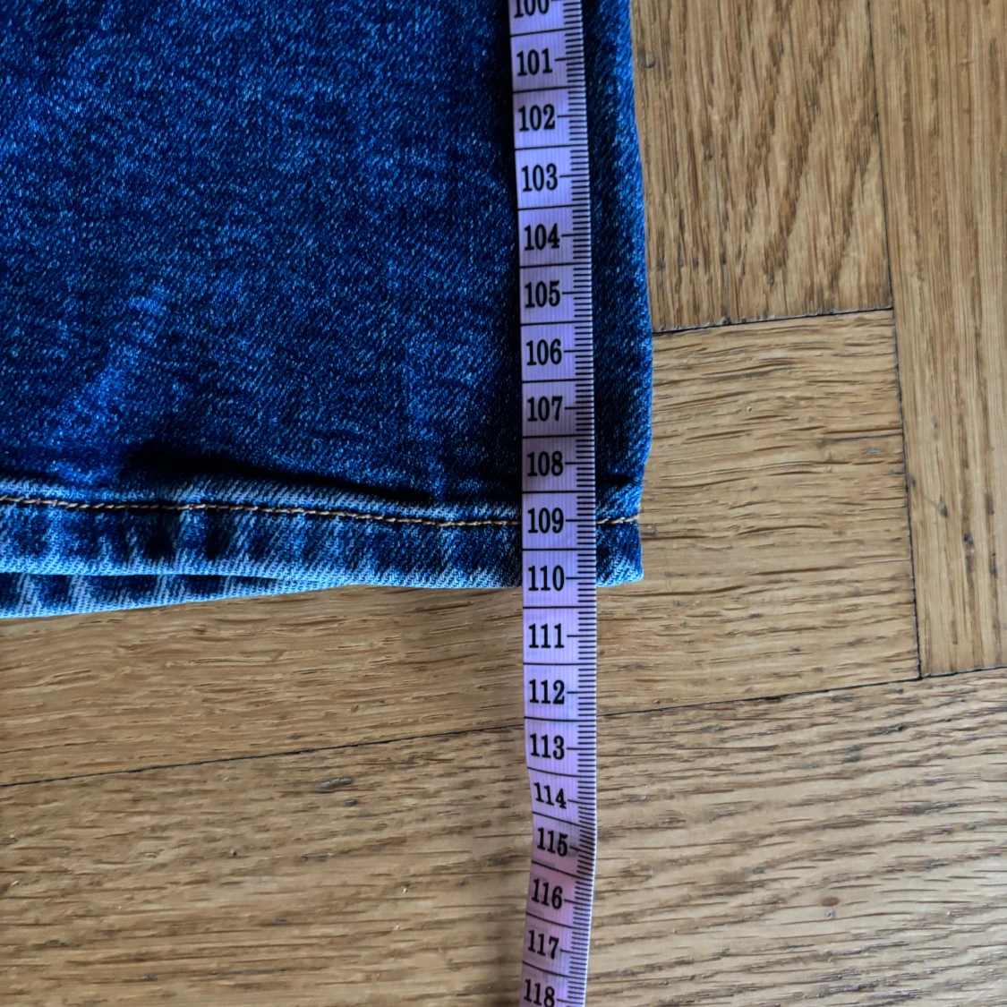 Blå bootcut jeans - 91