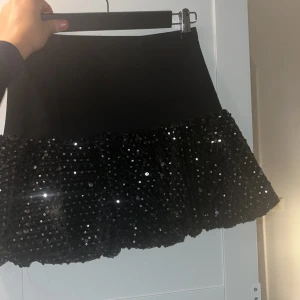 Glittrig kjol - Kjol från zara, slutsåld och oanvänd 