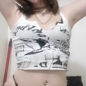 Top - Bra skick jätte fin vit tröja