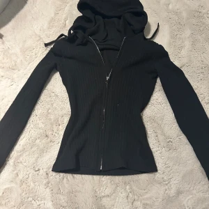 Svart tajt bidra dragkedja  - Ny aldrig använd, passandet är tjat 🩷jätte fin 