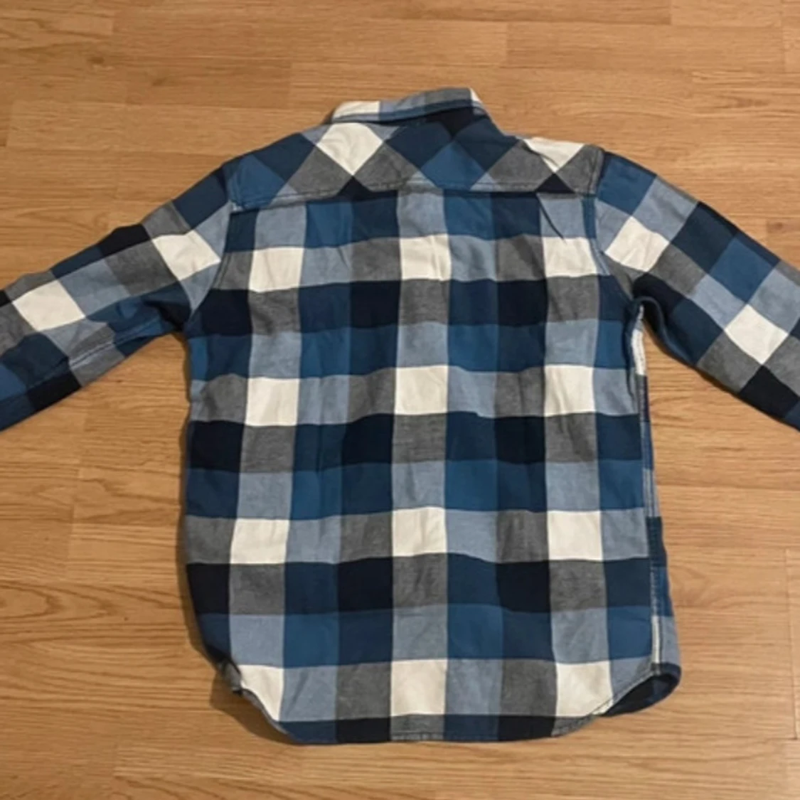 Blå och vit rutig skjorta från Vans - 1